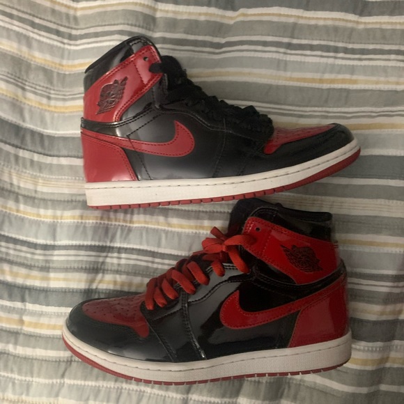 jordan 1 pattent breds